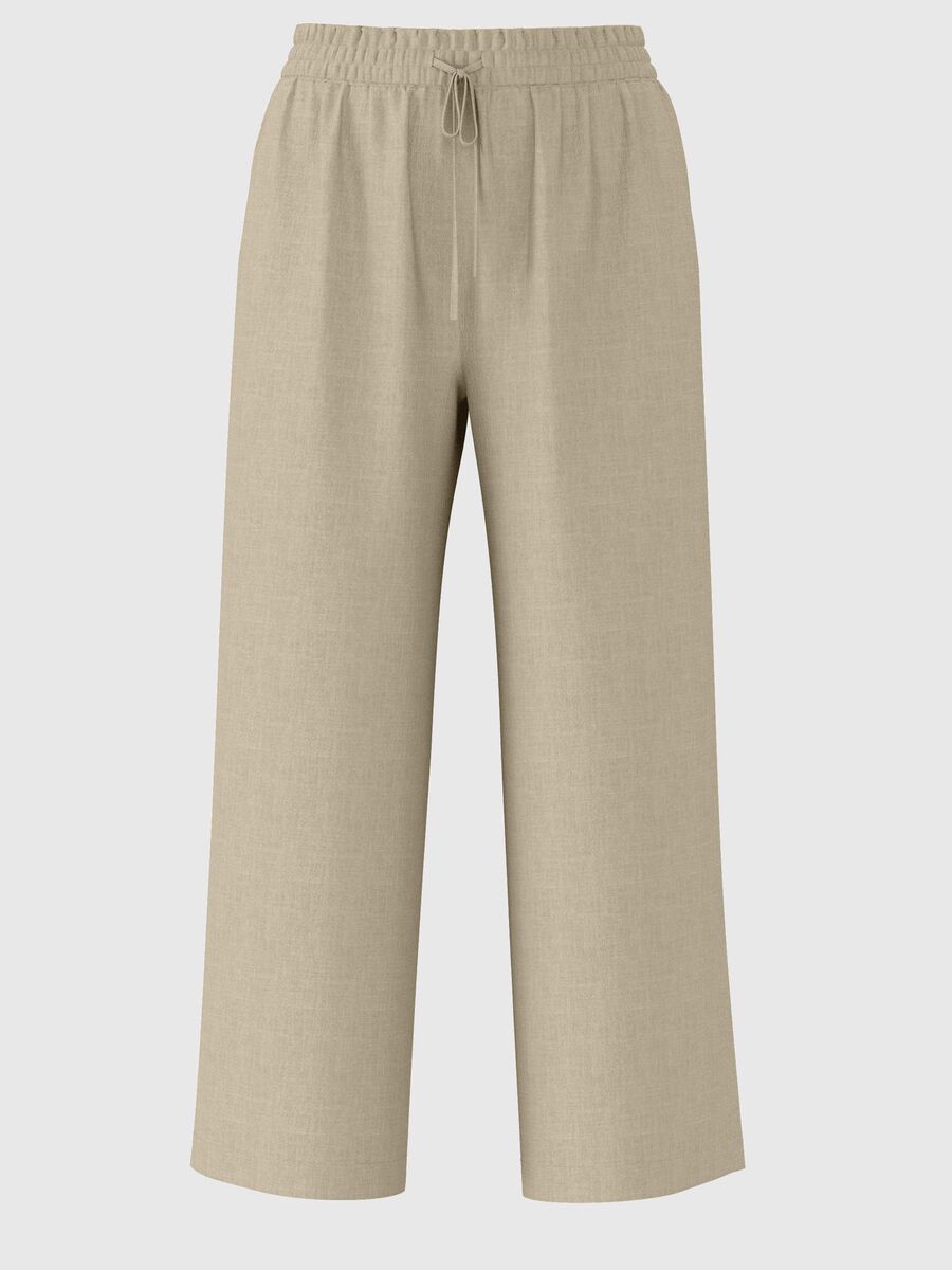 SELECTED FEMME - HIGH-WAISTED TROUSERS LINEN MIX - Annabelle 87