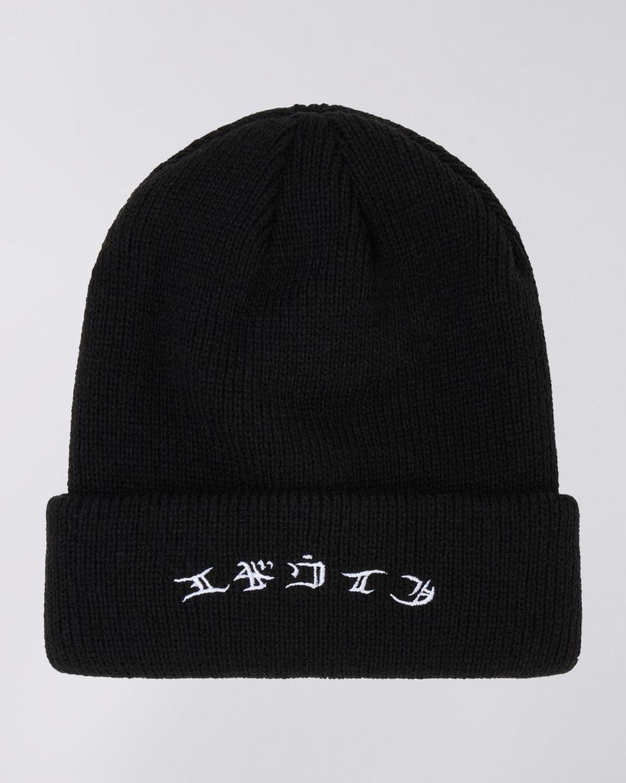 EDWIN - GOTHIC BEANIE SOFT PURPLE / BLACK