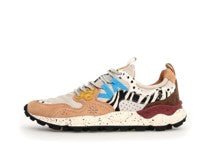 FLOWER MOUNTAIN TRAINERS - MILK/ BEIGE/ YELLOW - Annabelle 87