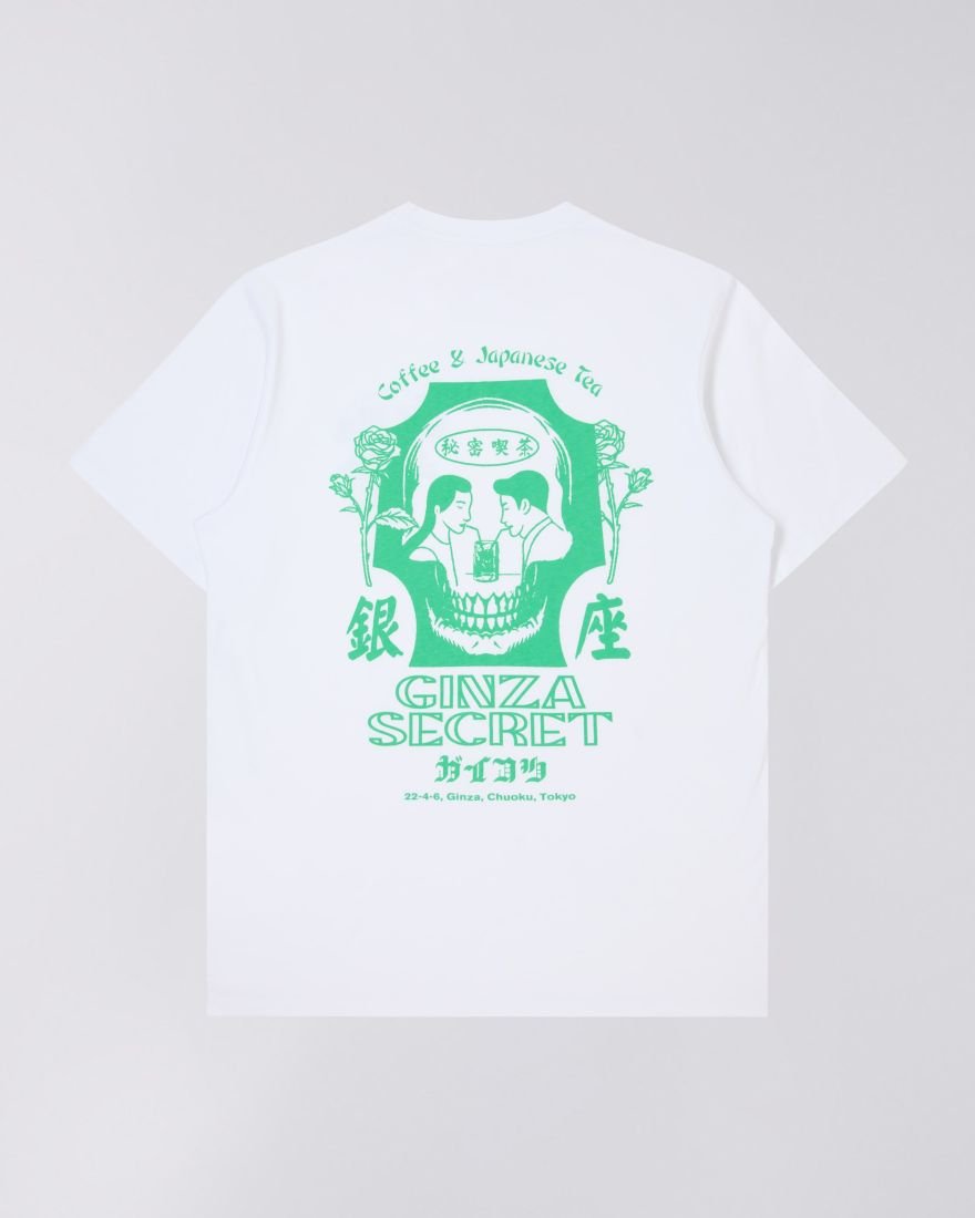 EDWIN - GINZA T IN WHITE/GREEN - Annabelle 87