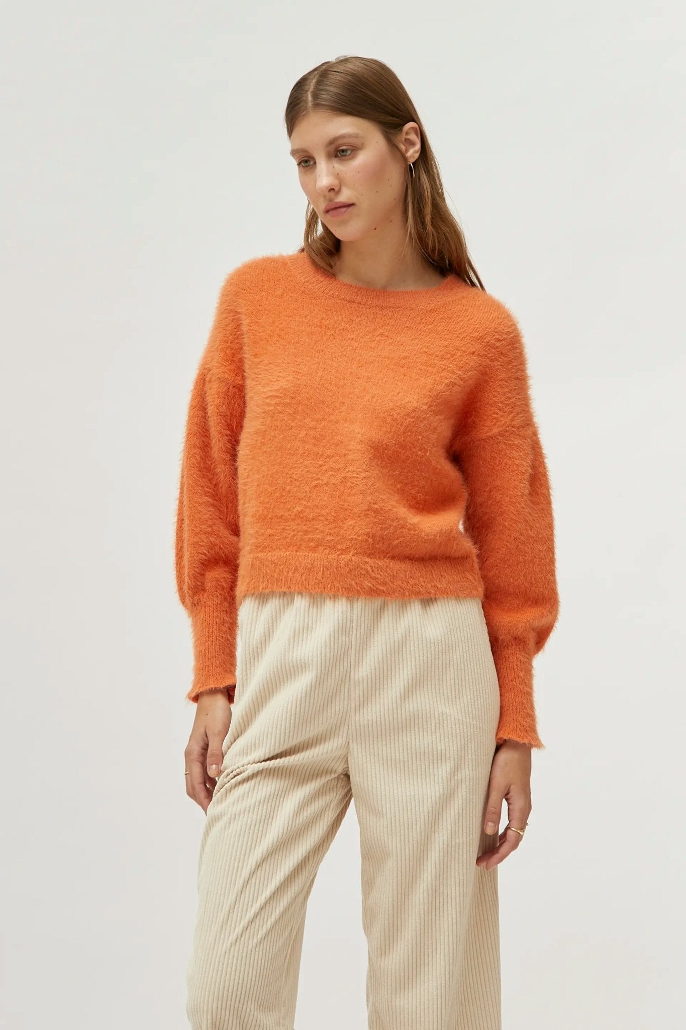 COMPANIA FANTASTICA - ORANGE SOFT JUMPER - Annabelle 87