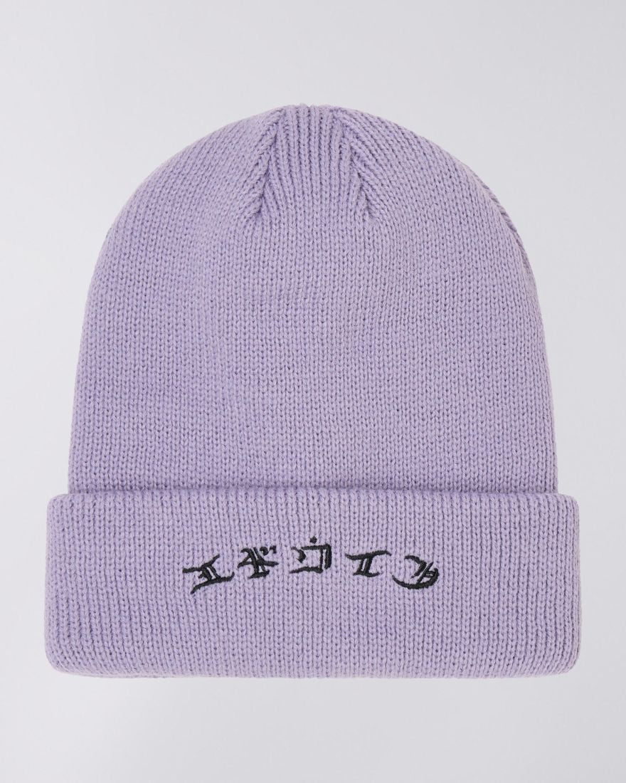 EDWIN - GOTHIC BEANIE SOFT PURPLE / BLACK