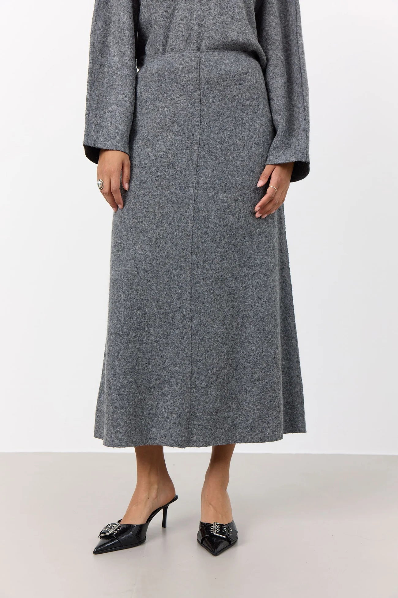 LEVETE ROOM - ICON1 SKIRT GREY