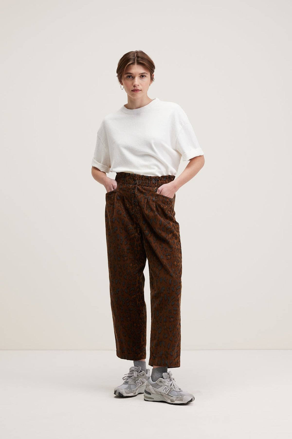 BELLEROSE - LILOW TROUSER LEOPARD - Annabelle 87