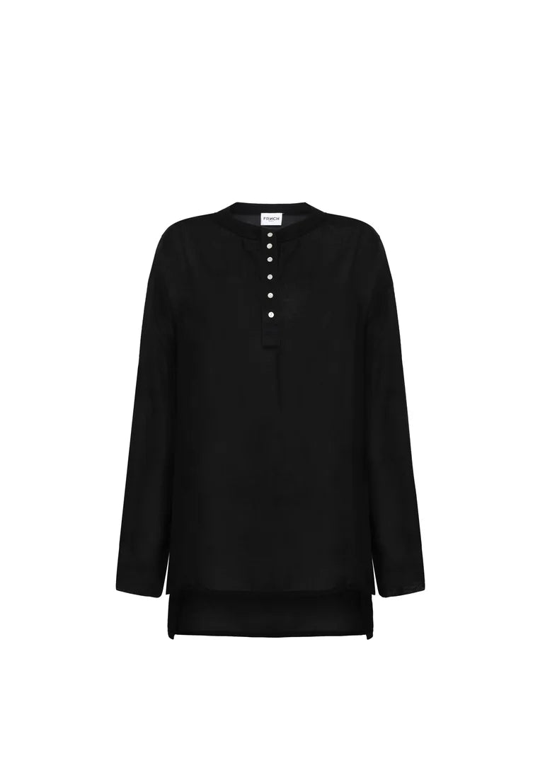 FRNCH - ACELLE SHIRT BLACK