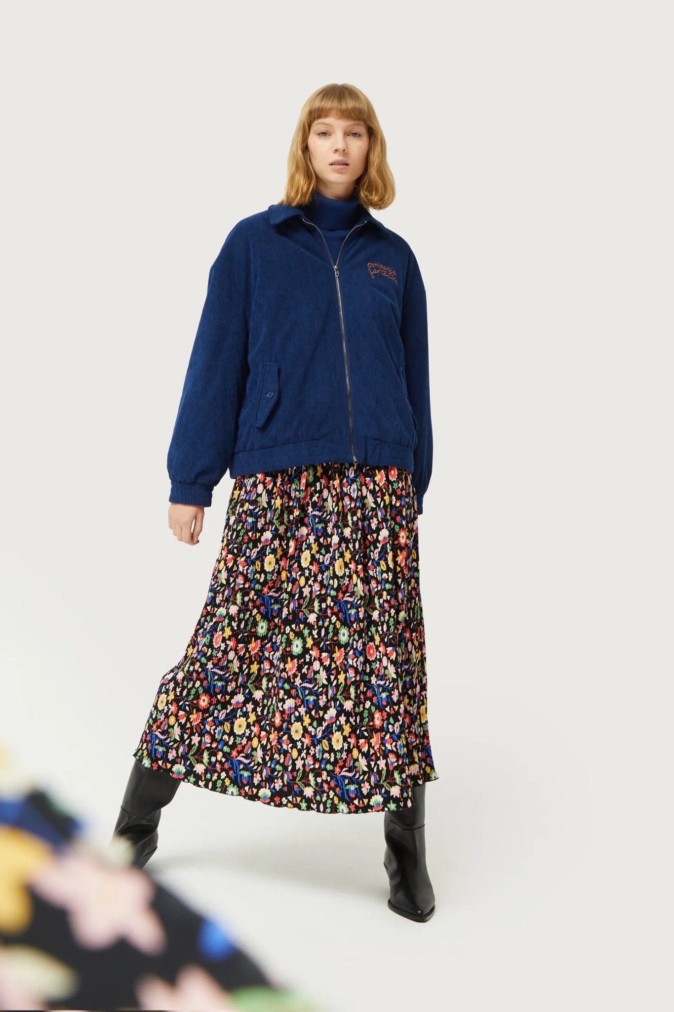 COMPANIA FANTASTICA - FLORAL SKIRT - Annabelle 87