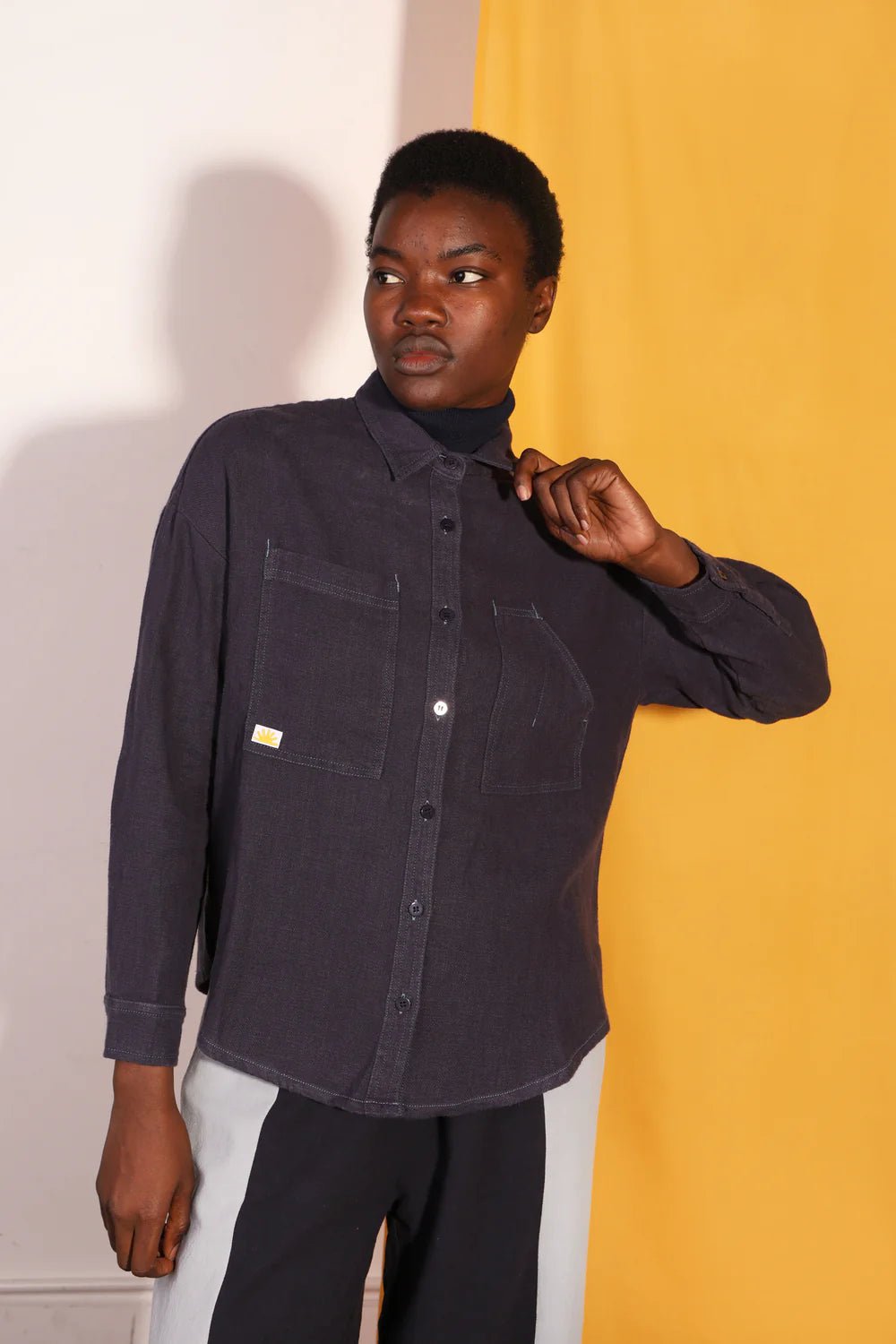 L.F.MARKEY - KARL SHIRT NAVY - Annabelle 87