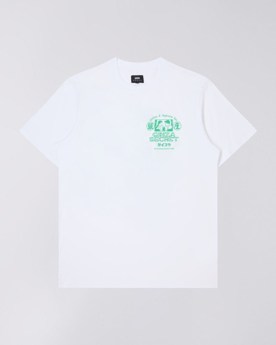 EDWIN - GINZA T IN WHITE/GREEN - Annabelle 87