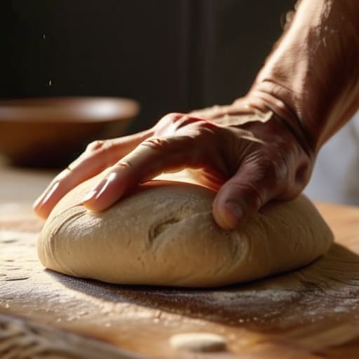 Building Dough Structure Without the Violence of Kneading