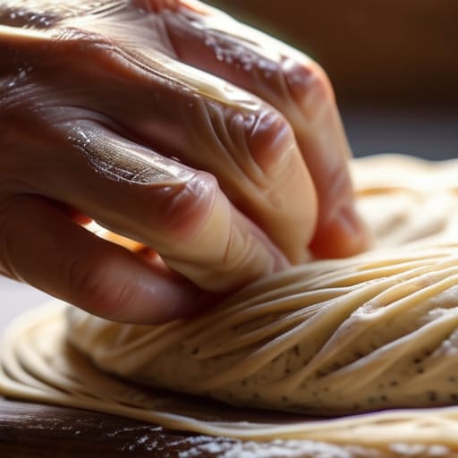 Gluten Network Formation Through Pure Moisture.