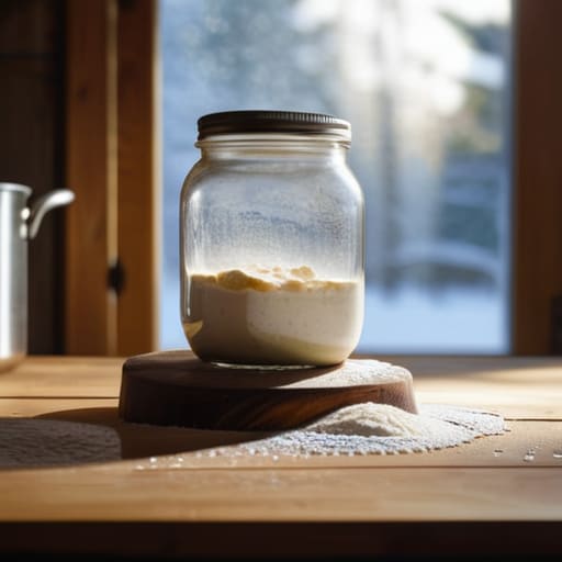 Mastering the Flour to Water Ratio weights.