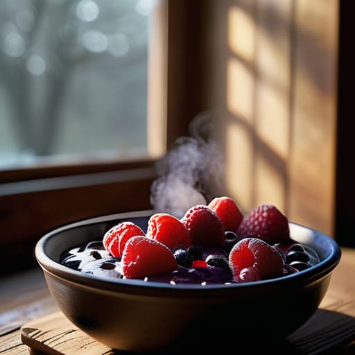 Warm Fruit Desserts for Winter and the Necessity of Heat.