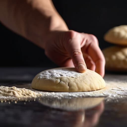 Achieving the Perfect Shortbread Dough Consistency Through Weight.