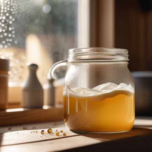 Nurturing Your Active Sourdough Culture in jars.