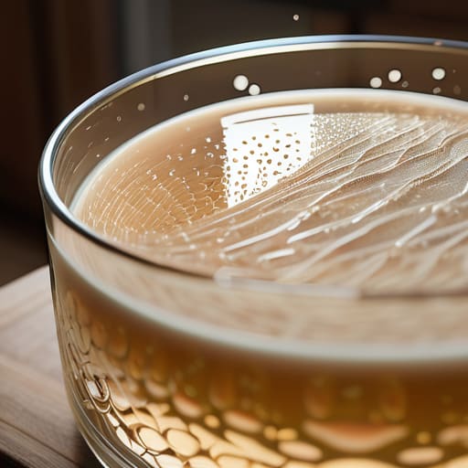 Reading the Language of Sourdough Starter Bubbles.