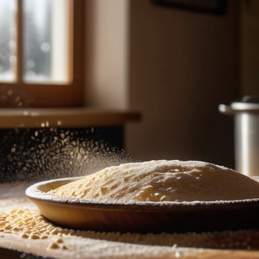 Sluggish yeast activity in high sugar doughs.