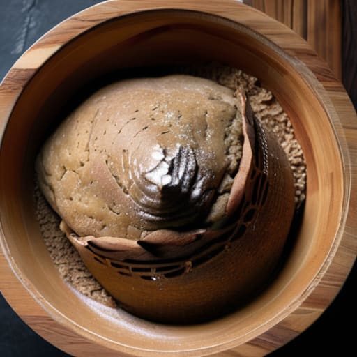 Hands kneading sticky dough, Respecting the Rye.