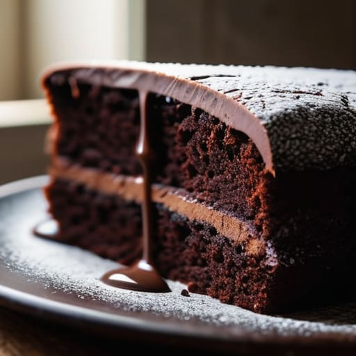Moist chocolate cake: The Baker's Final Word.
