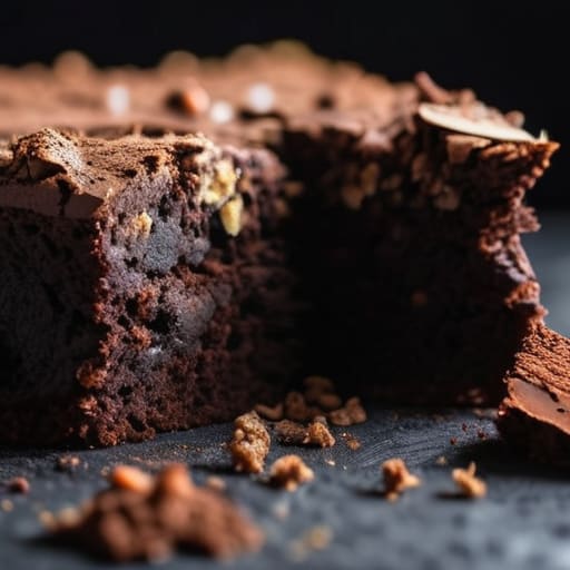 Baking brownies using The Final Fold technique.