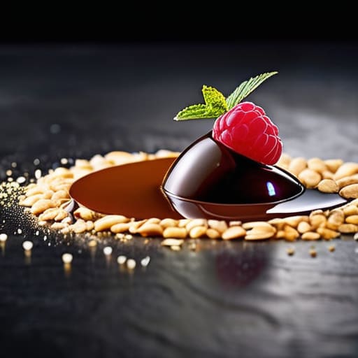 Textural dessert architecture, The Final Fold.