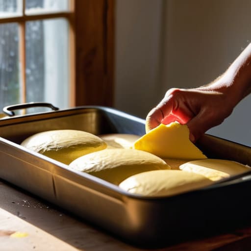 Preparing dough for The Final Fold.