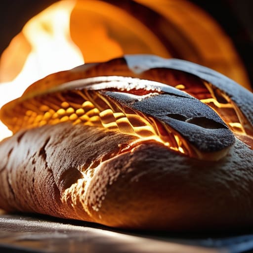 Golden bread loaf, The Final Proof.