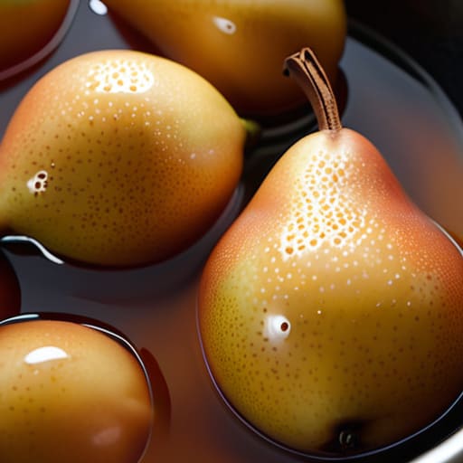 Poaching fruit: The Final Touch.