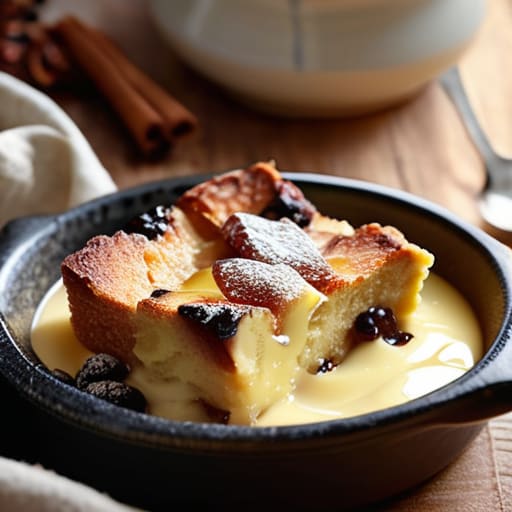 Golden custard bread, The Last Bit of Heat.