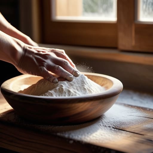 The Rhythm of the Rise: dough fermentation.