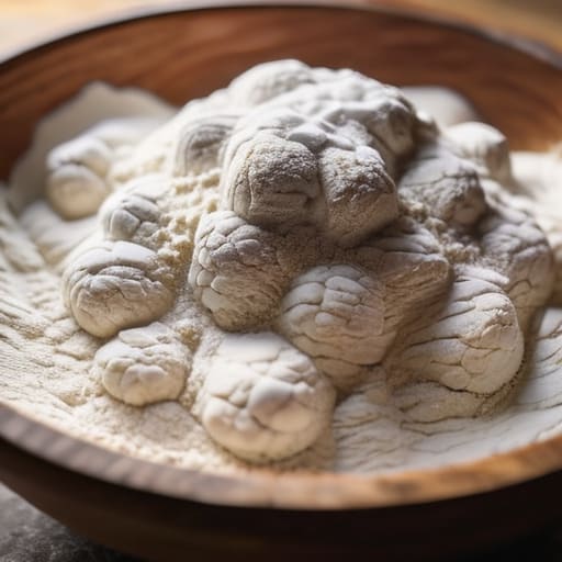 Trusting the Bowl for perfect dough hydration.