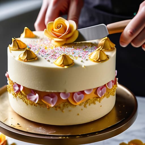 Complete guide to cake decorating book cover.