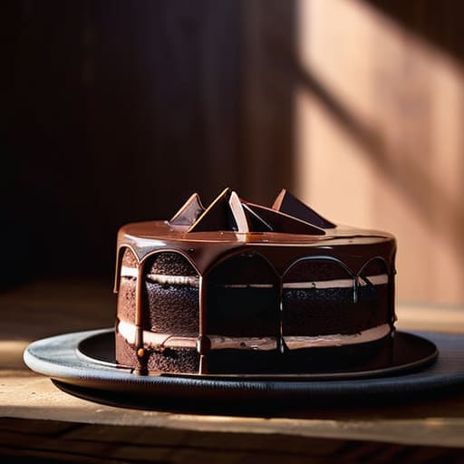 Complete guide to chocolate cakes book cover.