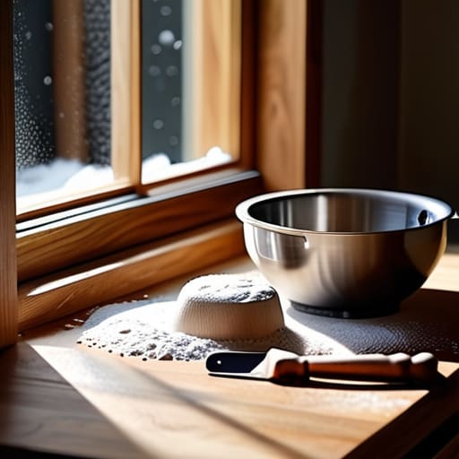 Essential tools for a beginner home baker.