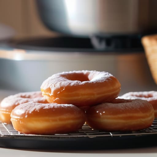 Understanding how deep frying works for sweets.