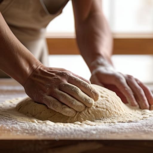 Understanding how gluten develops during kneading.