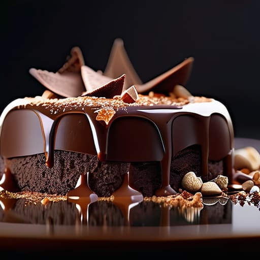 How texture contrast makes a dessert pudding.