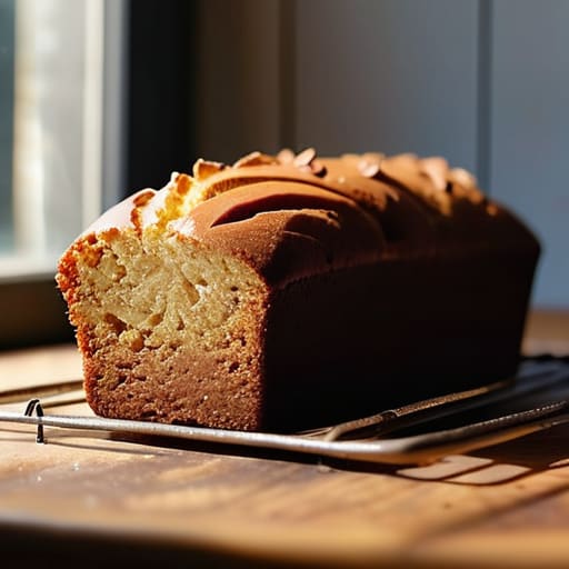 How to make a loaf cake evenly.
