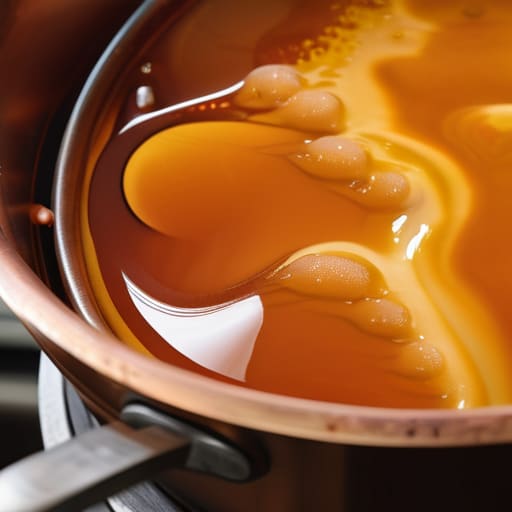 Learn how to make caramel safely.