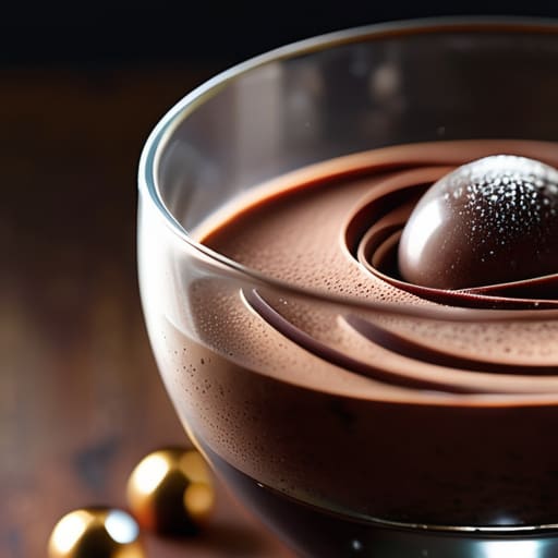 How to make chocolate mousse texture.