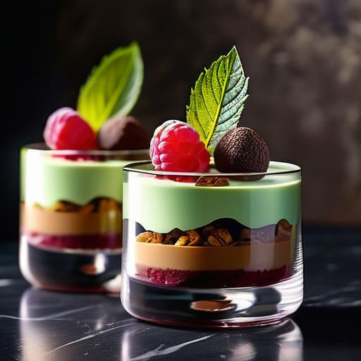 How to make individual desserts in glasses.