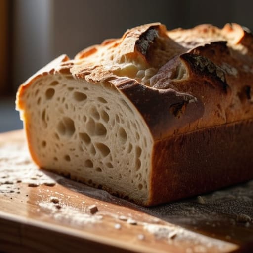 How to make no knead bread guide.