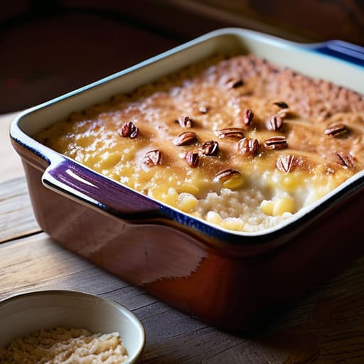 How to make rice pudding in oven.