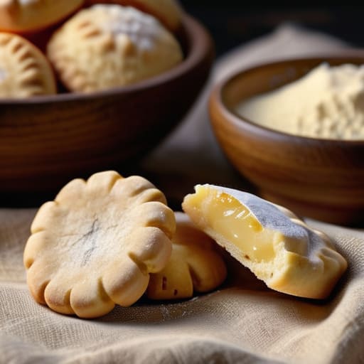 How to make shortbread with three ingredients.