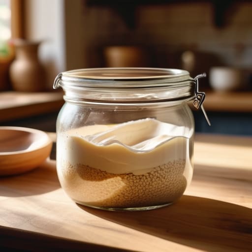 How to make sourdough starter guide.