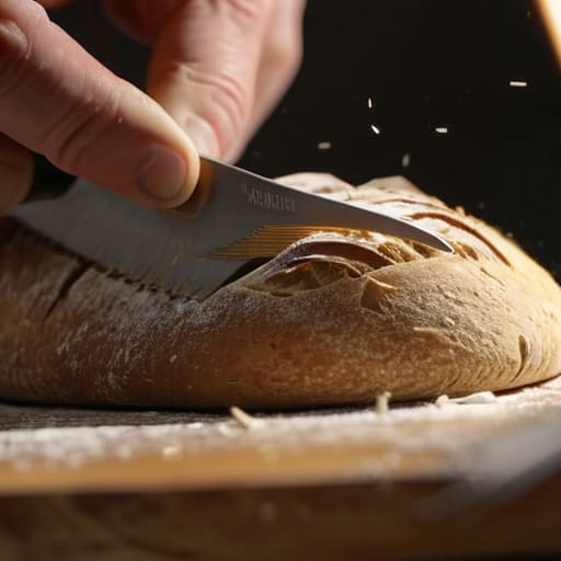 Learn how to score bread for expansion.