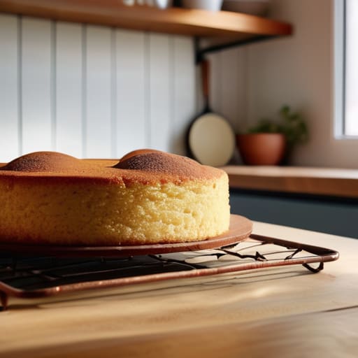 How to stop a cake doming.