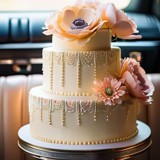 How to transport a decorated cake safely.
