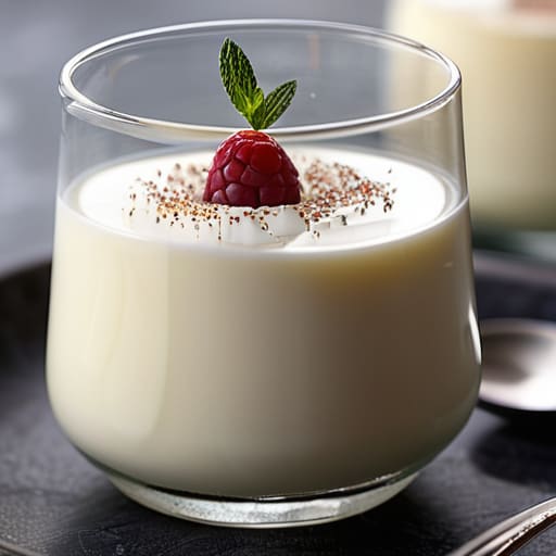 The Magic of the Set Cream panna cotta.
