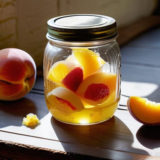 Preserving fruit: The Harvest in a Jar.