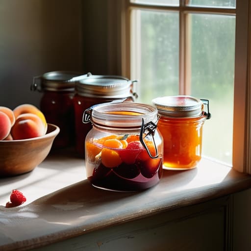 Complete guide to preserving fruit book cover.